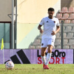 Riccardo Palmieri in azione durante Cosenza-Cavese