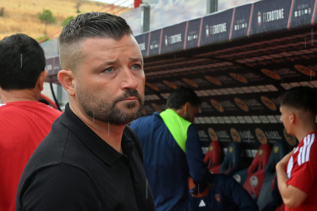 Federico Coppitelli, allenatore del Cosenza