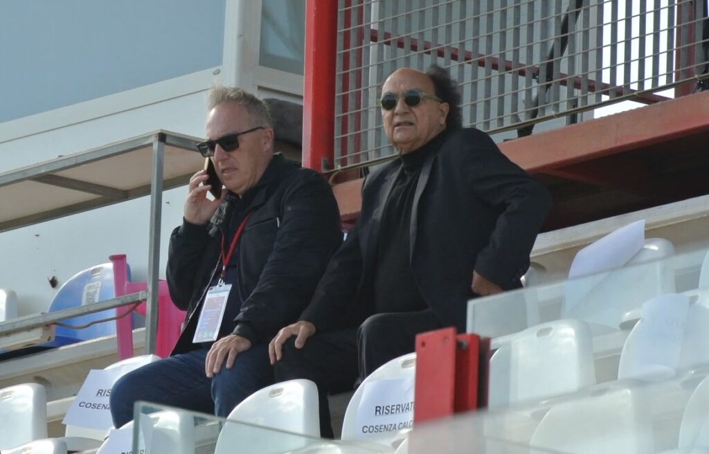 Angelo Falsetti con Eugenio Guarascio