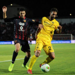 Cosenza, Serie B 2019/2020, Cosenza-Cremonese, giocata allo stadio San Vito Gigi Marulla, nella foto: Antonio Caracciolo difende su Daniele Sciaudone