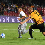 Benevento , ITALY - August 14 : Aldo Florenzi during the Italian Serie B Championship 2022-2023 between Benevento and Cosenza on August 14, 2022 in Stadio Oreste Vigorito in Benevento , Italy.