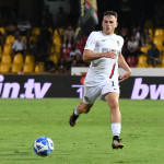 Benevento , ITALY - August 14 : Ciro Panico during the Italian Serie B Championship 2022-2023 between Benevento and Cosenza on August 14, 2022 in Stadio Oreste Vigorito in Benevento , Italy.