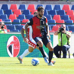 Cosenza 09/09/2022: Larrivey durante la partita del campionato Serie B 2022-2023 5' Giornata Cosenza Vs Bari allo Stadio San Vito-Gigi Marulla di Cosenza