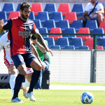 Cosenza 09/09/2022: Larrivey durante la partita del campionato Serie B 2022-2023 5' Giornata Cosenza Vs Bari allo Stadio San Vito-Gigi Marulla di Cosenza