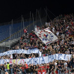 Tifosi Cosenza al Rigamonti di Brescia