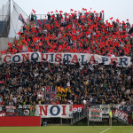 Tifosi Cosenza al Rigamonti di Brescia