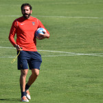 Stadio San Vito-Gigi Marulla
Allenamento Cosenza seduta porta aperta
Nella foto: Fabio Caserta