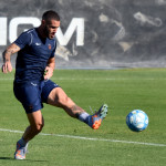 Stadio San Vito-Gigi Marulla
Allenamento Cosenza seduta porta aperta
Nella foto: Gennaro Tutino