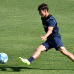 Stadio San Vito-Gigi Marulla
Allenamento Cosenza seduta porta aperta
Nella foto: Aldo Florenzi