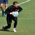 Stadio San Vito-Gigi Marulla
Allenamento Cosenza seduta porta aperta
Nella foto: Alessandro Micai