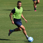 Stadio San Vito-Gigi Marulla
Allenamento Cosenza seduta porta aperta
Nella foto: Gennaro Tutino