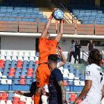Foto Andrea Rosito 13 Aprile 2024 Cosenza, Italia - sport, calcio - Cosenza vs Palermo - Campionato di calcio Serie BKT 2023/2024 - Stadio-San Vito-Gigi Marulla - Nella foto: Alessandro Micai