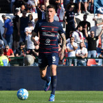 Foto Andrea Rosito 13 Aprile 2024 Cosenza, Italia - sport, calcio - Cosenza vs Palermo - Campionato di calcio Serie BKT 2023/2024 - Stadio-San Vito-Gigi Marulla - Nella foto: Michele Camporese