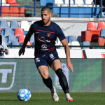 Foto Andrea Rosito 13 Aprile 2024 Cosenza, Italia - sport, calcio - Cosenza vs Palermo - Campionato di calcio Serie BKT 2023/2024 - Stadio-San Vito-Gigi Marulla - Nella foto: Gennaro Tutino