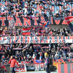 Cosenza fan's during SERIE BKT 2024/25 match between Cosenza Calcio and Palermo FC at Gigi Marulla Stadium on February 23, 2025 in Cosenza, Italy