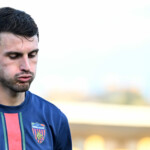 COSENZA, ITALY - FEBRUARY 23: Simone Mazzocchi during SERIE BKT 2024/25 match between Cosenza Calcio and Palermo FC at Gigi Marulla Stadium on February 23, 2025 in Cosenza, Italy